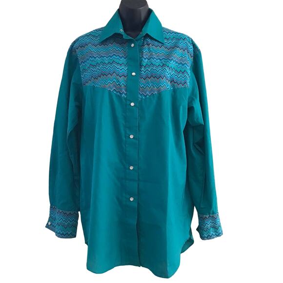 Women’s extra large turquoise southwestern style size XL - Picture 1 of 4